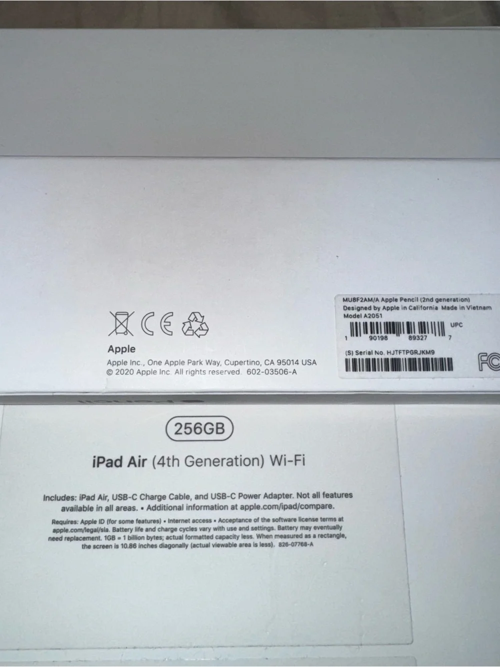 Apple ipad space